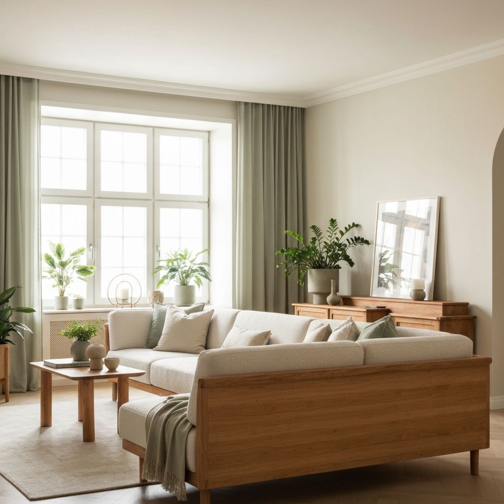 Eleganckie wnętrze salonu zaprojektowane przez Casa Chic